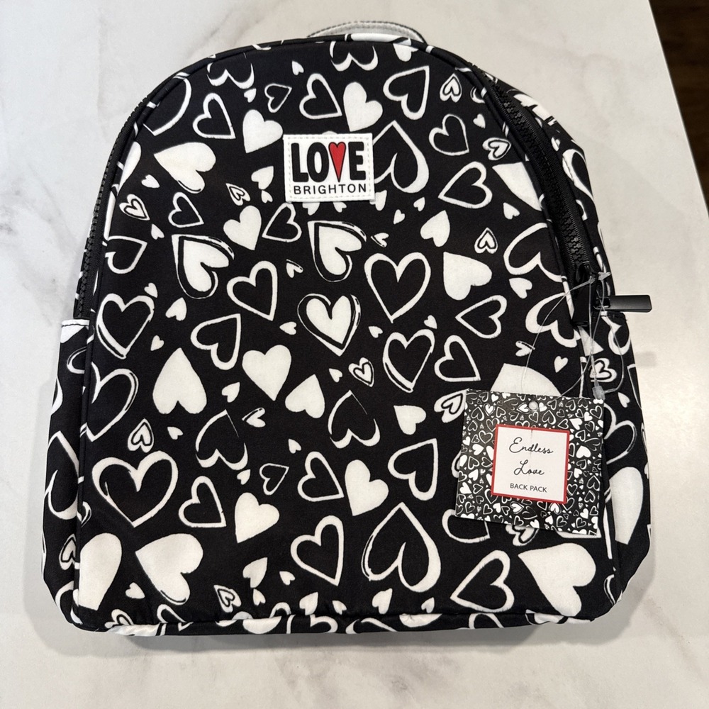 New Brighton Limited Edition Hearts A Flutter Endless Love Backpack- Retail:$150